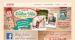 Desktop Screenshot of giotto.de